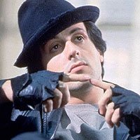 Sylvester Stallone in Rocky Cast