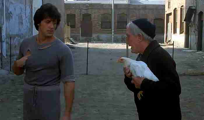 Rocky II Chicken Chase