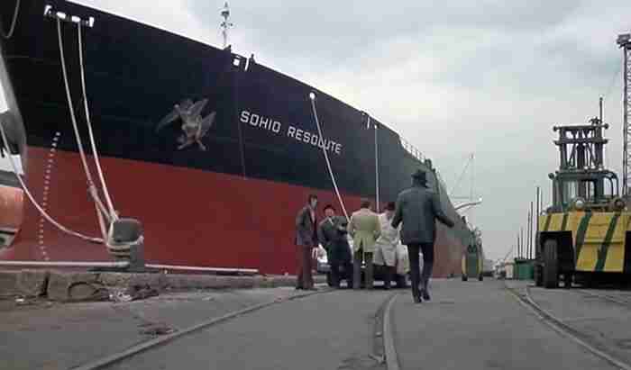 Rocky Collecting Money at the Philly Docks