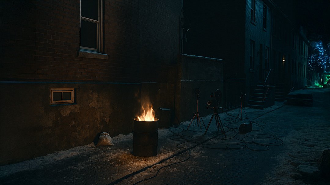 Filming in Philadelphia for Rocky II