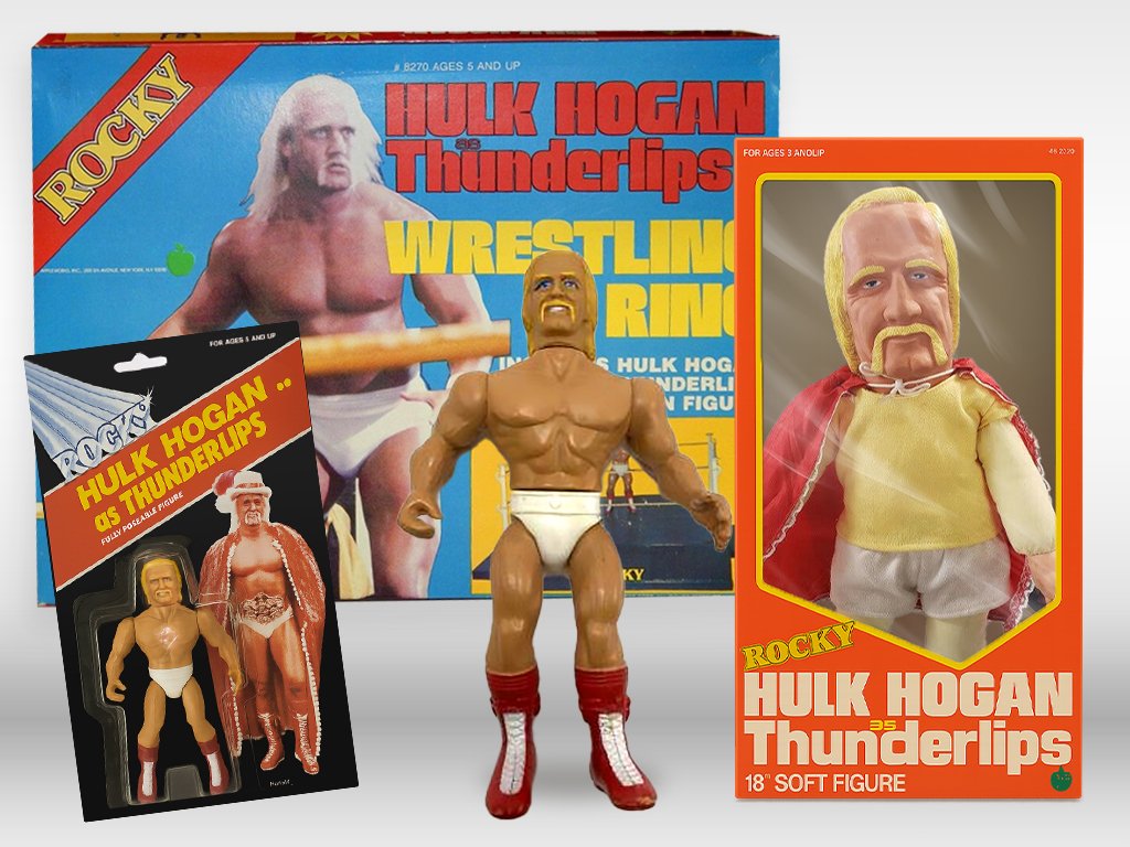 Hulk Hogan Appleworks Action Figures and Toys