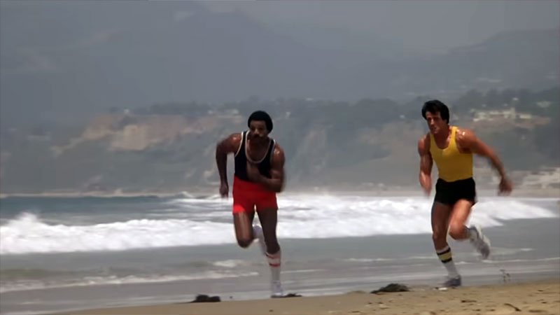 Rocky 3 Beach Scene