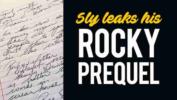 Sly Leaks His Rocky Prequel Notes – But Will It Ever Happen?