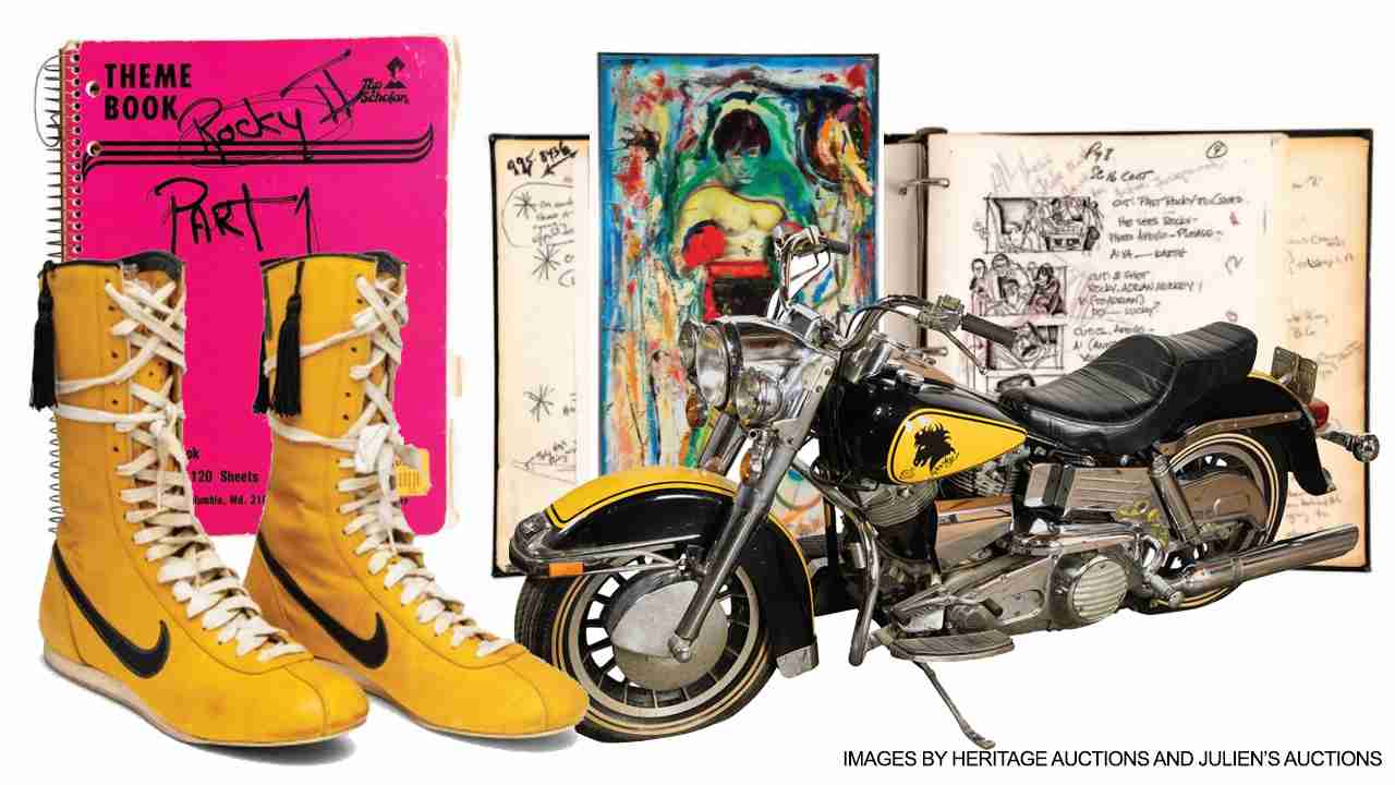 Sylvester Stallone's Knockout Auction Results: The Top 10 Most Expensive Rocky Collectibles Expensive Rocky Props at Auction