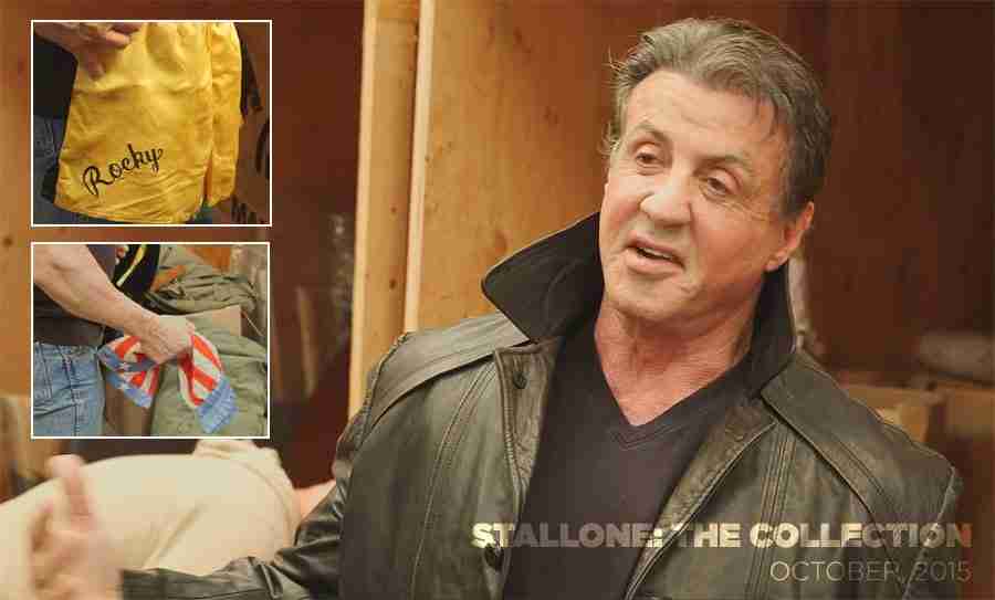 Sylvester Stallone to Auction "Rocky" and "Rambo" Memorabilia sylvester-stallone-auction-rocky-balboa-leather-jacket