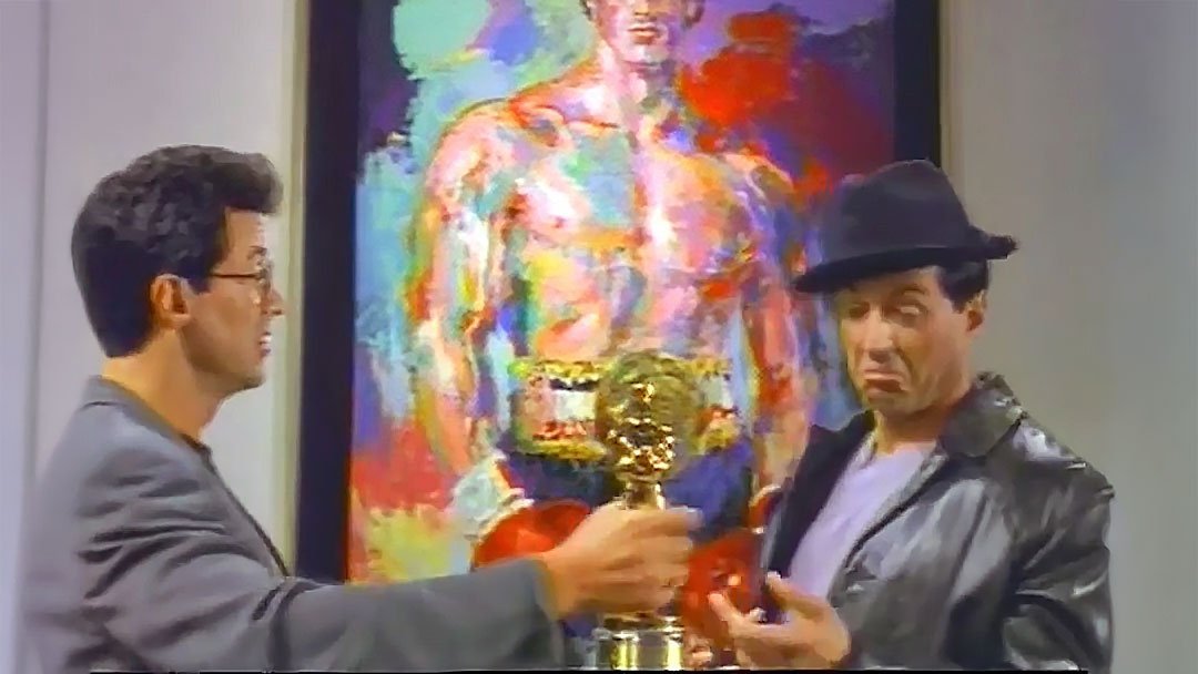 Stallone Meets Rocky