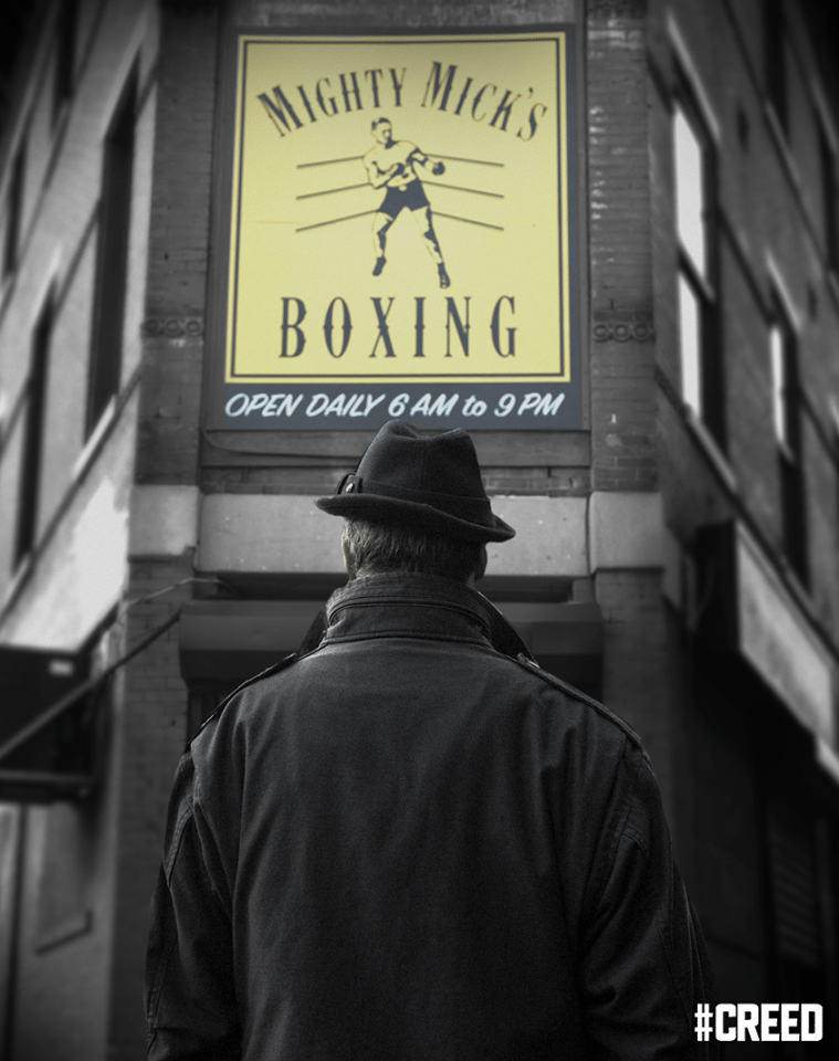 Q&A With "Creed" Director Ryan Coogler rocky-balboa-creed-returns-to-mighty-micks-gym